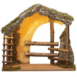 12 Inch Scale Nativity  Stable by Fontanini