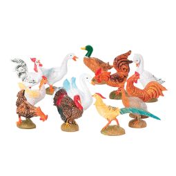 5 Inch Scale Barnyard Birds - Set by Fontanini