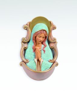 6 Inch Madonna Water Fountain by Fontanini