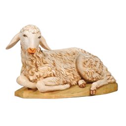 50 Inch Scale Seated Sheep by Fontanini