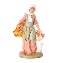 5 Inch Scale Hannah, Farm Girl by Fontanini