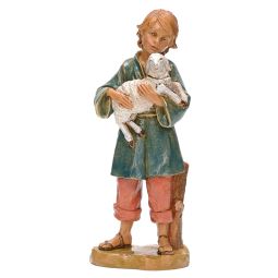 7.5 Inch Scale Silas the Shepherd Boy by Fontanini