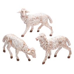 7.5 Inch Scale White Sheep by Fontanini