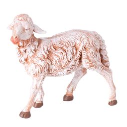 12 Inch Scale Sheep, Head Straight by Fontanini