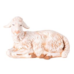 12 Inch Scale Seated Sheep by Fontanini