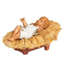 27 Inch Scale Infant Jesus with Manger by Fontanini