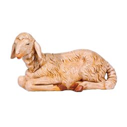 27 Inch Scale Seated Sheep by Fontanini