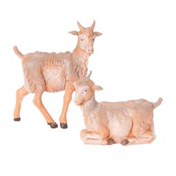 5 Inch Scale Goats by Fontanini