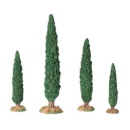 5 Inch Scale Cypress Trees by Fontanini