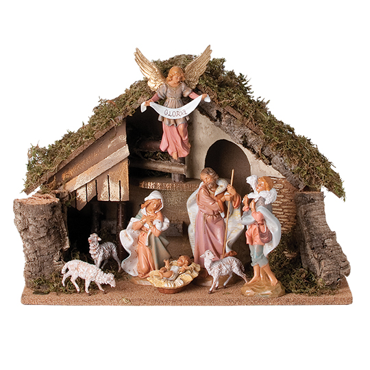 Fontanini Nativity set good 1985