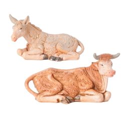 3.5 Inch Scale Ox and Donkey