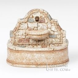 Fontanini  5 Inch Scale Wall Fountain with Working Pump