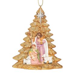 4.5 Inch High Holy Family Ornament by Fontanini