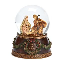 Holy Family Musical Glitterdome by Fontanini