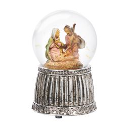 Fontanini Musical 5 Inch Holy Family Dome