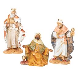 5 Inch Scale 3 Kings - Wisemen by Fontanini