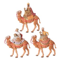 5 Inch Scale Three Kings on Camels ( Set ) by Fontanini