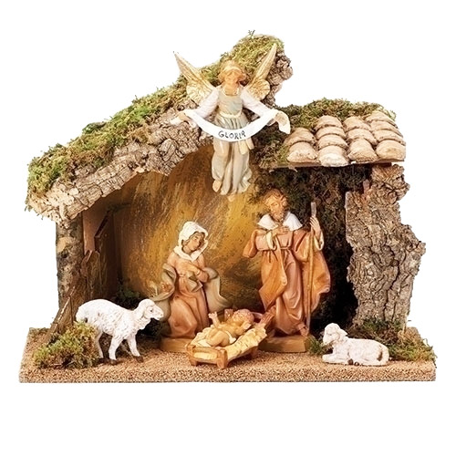 5 Inch Scale 6 Piece Nativity Set by Fontanini