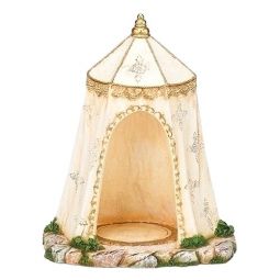 5 Inch Scale Ivory Kings Tent by Fontanini